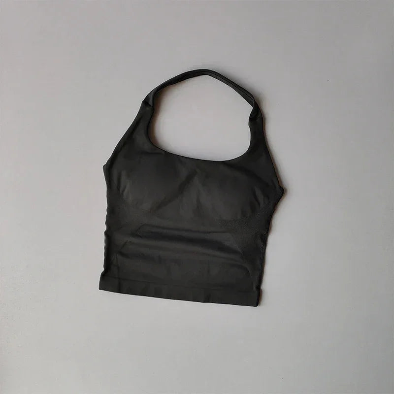 Top Fitness Sem Costura com Costas Cruzadas | We Liftlux