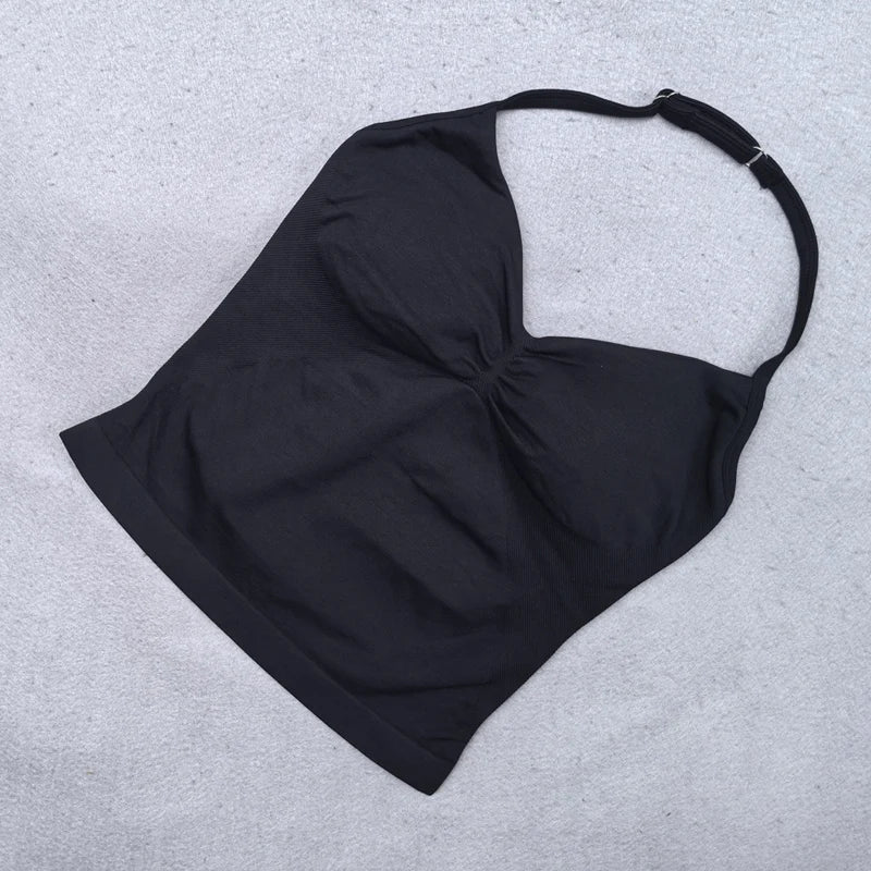 Regata Fitness Sem Costura com Alças Ajustáveis | We Liftlux